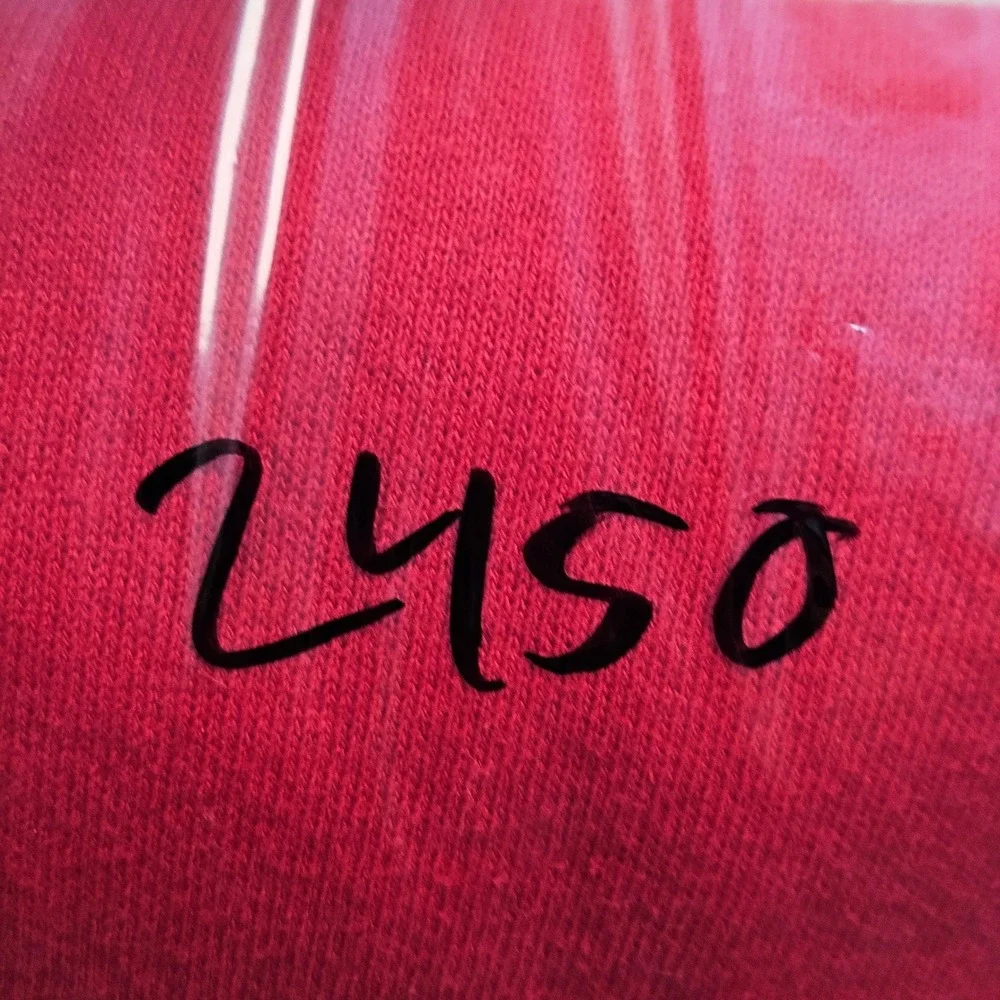 Vintage Blank Jerzees Sweatshirt Mens XL Red‎ Crewneck Pullover USA Made